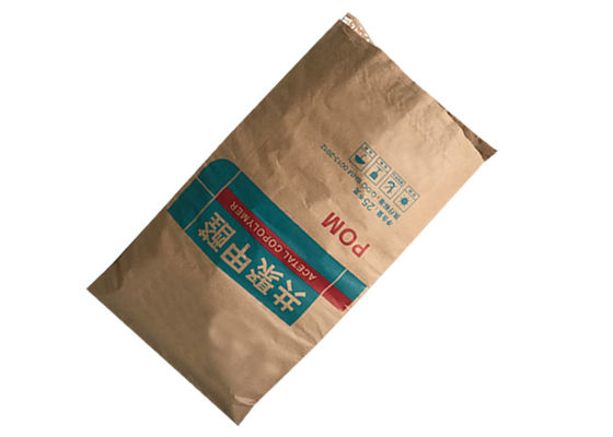 Mechanismus genähte offene Mund 25kg Multiwall-Papiertüten Kraftpapier