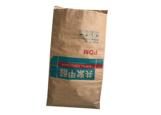 20kg genähter offener Mund 10kg Multiwall-Papiertüten Flexo-Druck