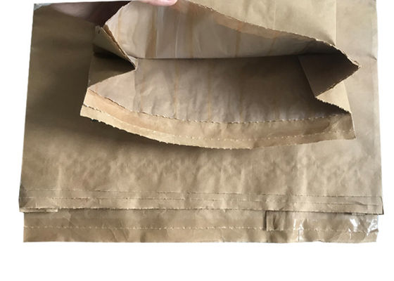 Baumaterial 120gsm siegelte Papiertüten mit Klemmunterseite heiß