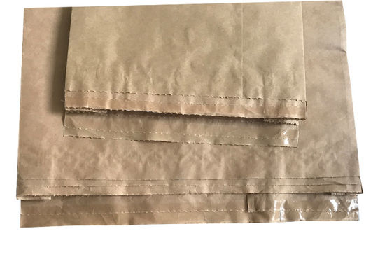 Hochfeste genähte offene Mund Multiwall-Papiertüten klemmen unter für das Verpacken