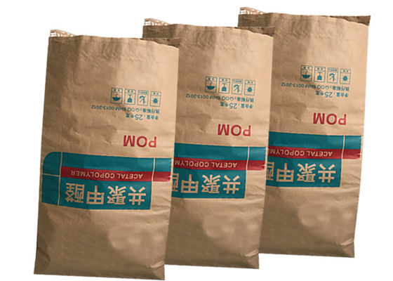 20kg genähter offener Mund 10kg Multiwall-Papiertüten Flexo-Druck