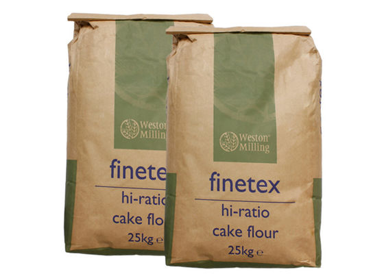 Kraftpapier-Tiernahrung- für Haustiereverpackentaschen-Nahrungsmittelgrad-Quadrat-Unterseite