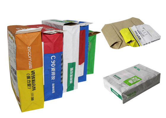Papiertüten 20kg 25kg Multiwall Kraftpapier pulverisieren das Kartoffelstärke-Verpacken
