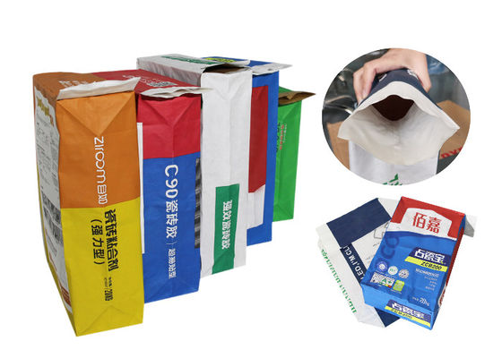 entmineralisiertes Molke-Pulver 15kg 20kg 25kg Multiwall Kraftpapier Papiertüten