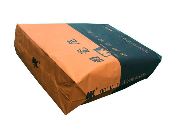 20kgs klebte Papiertüten Ventil Multiwall Kraftpapier für Kitt-Pulver