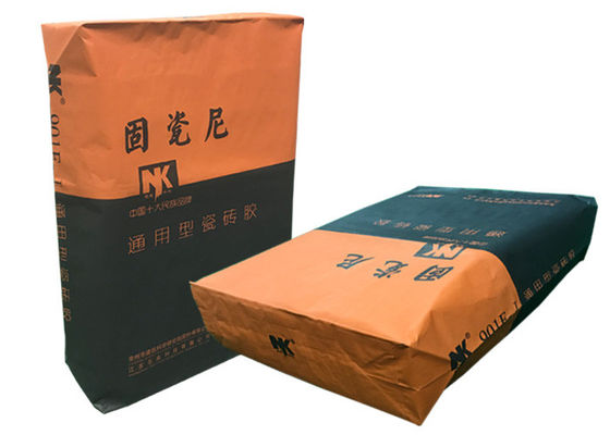 Errichtende industrielle multi Schicht-Papiertüten für Kitt-Pulver 15kg 20kg 25kg