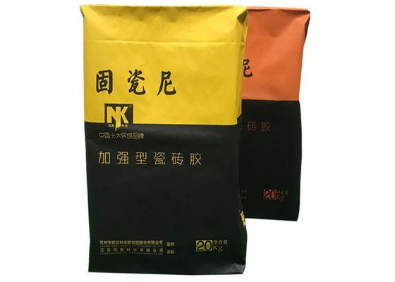 Gips geklebtes Drucken der Ventil-Papiertüte-15kg 20kg 25kg Flexo
