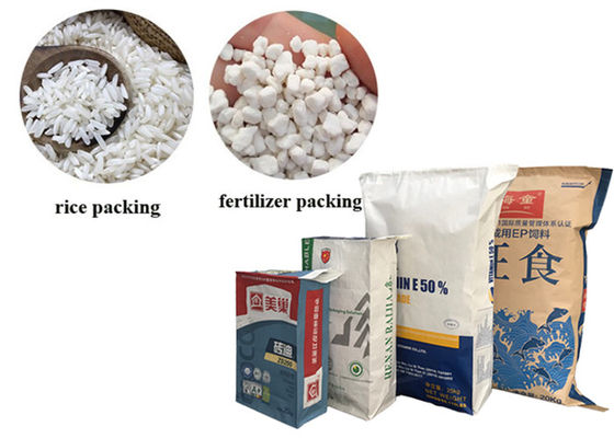Kraftpapier-Ventil-Taschen-Sack 25kg 20kg 50kg Multiwall für das Pulver-Material-Verpacken