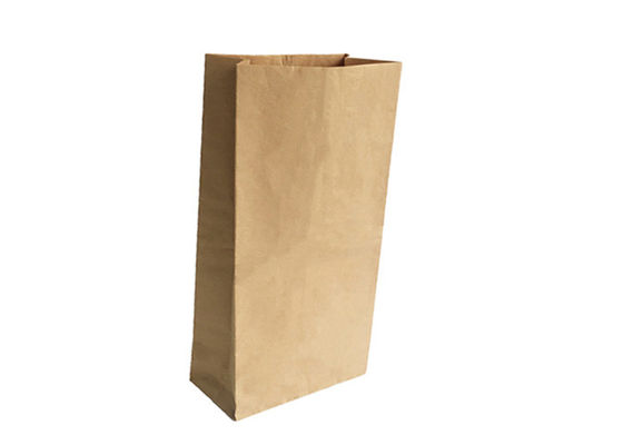 Druck-10kg Kraftpapier Papiertüten Eco freundliche feuchtigkeitsfeste 2 Falten-multi Farbe für Kohlen-Holzkohle