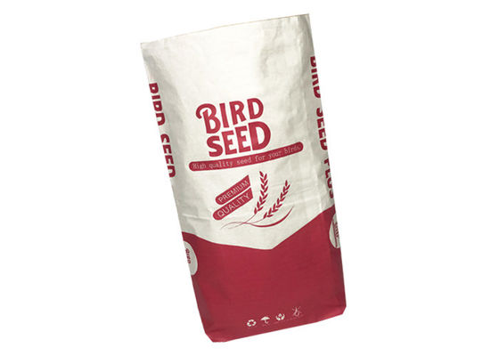 Wand-Papier-Sack-Zement-Kraftpapier-Sack des chemischen Paket-25kg multi
