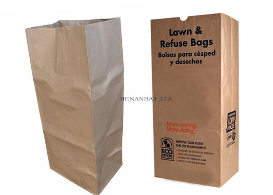 Papiertüte-Hochleistungsrasen des Rasen-25Kg lehnen Multiwall-Kraftpapier-Tasche ab