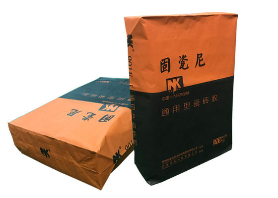 Kundenspezifische Druckmultiwall-Kraftpapier-Tasche mit quadratischer Unterseite