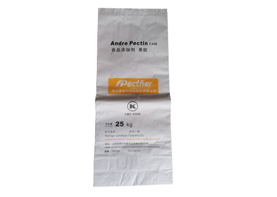 Papiertüte-Tierfutter-Verpackenpapiertüte 25kg 20kg Multiwall für Vieh-Zufuhr