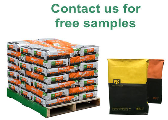 industrielle multi der Wand-25kg Kraftpapier-Zementsäcke Winkel- des Leistungshebelslaminierung Papier-der Sack-20kg 25kg