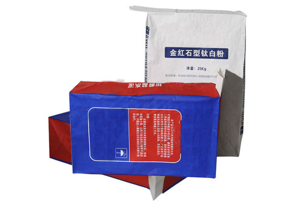 Sondergröße geklebte Ventil Multiwall-Papiertüte-mehrschichtige verpackende Tasche 20kg 25kg