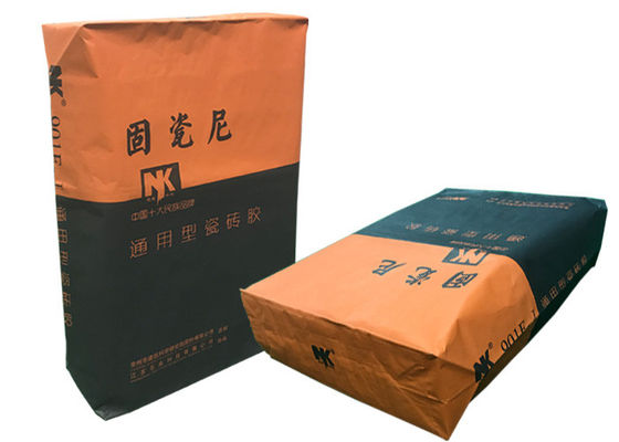 Taschen-Ventil-Taschen-klebende materielle verpackende Tasche des Kraftpapier-25kg