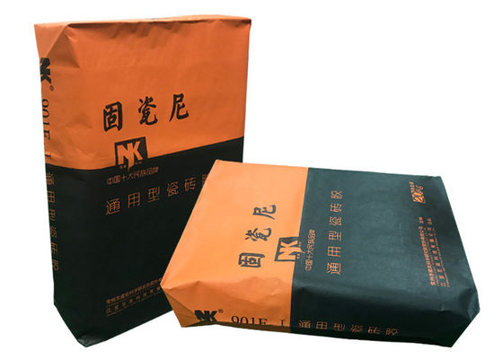 Tasche des Kraftpapier-25kg 20kg 25kg fertigte Kraftpapier-Mehl-Verpackungs-Tasche besonders an