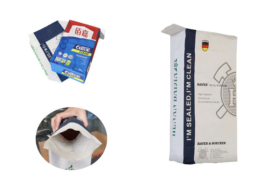 Chemische geklebte Ventil Multiwall-Papiertüten PET Film-oder Zwischenlagen-Papier-Sack-Basmatireis-Tasche