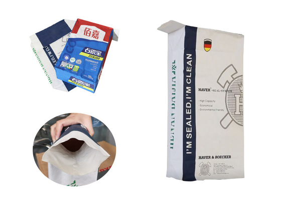 geklebtes Ventil Multiwall 20kg 25kg industrielle Papiertüte