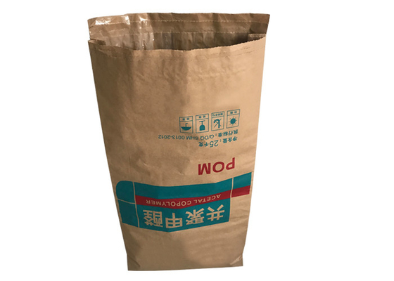 Weizen bemehlen Multiwall-Kraftpapier-Sack 25 Kilogramm Milchpulver-Verpacken-