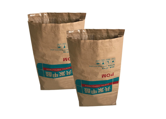 Industrielle Verpackung Quetschboden-Papiertüte für Kartoffelstärke-Milchpulver