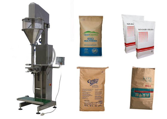 Recyclebares Haustier-Zufuhr-Vitamin-additiver Samen Kraftpapier-Papiertüte-25kgs 50kgs für Vogel