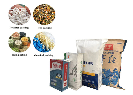 Das kundengebundene natürliche Brown-Kraftpapier-Verpacken sackt Flexo-Druck ein