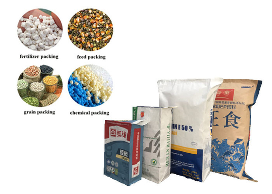 Nahrungsmittelgrad 25kg 50kg klebte Ventil Multiwall-Papiertüte-Stärke-Maltose-Pulver