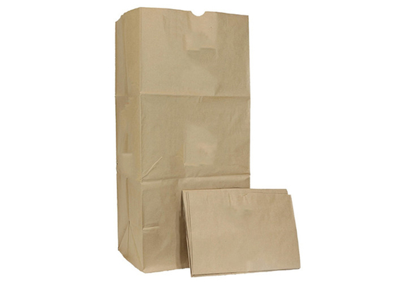 Papiertüten Block-untere Rasen-Blätter Multiwall Kraftpapier 30 Gallonen-Rasen-Papiertüten