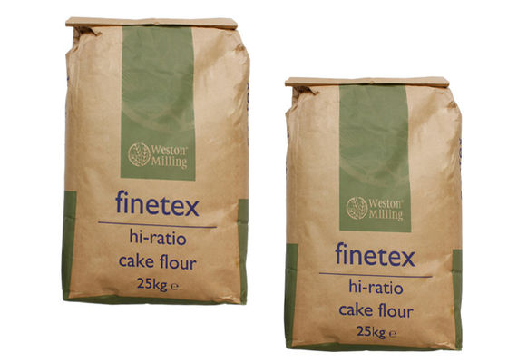 5kg 10kg 15kg 20kg 20LB 2 Schichten oder 3-lagige Multi-Wand-Papiersäcke für Mehlverpackungen