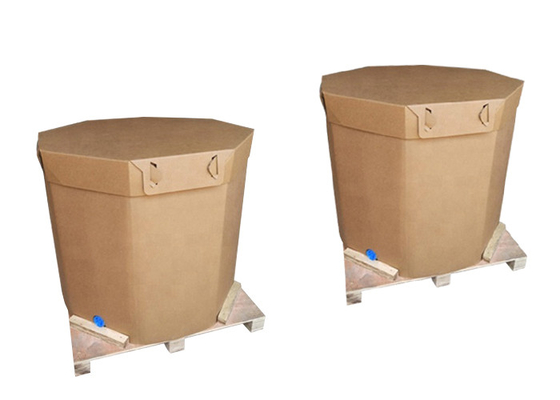 Behälter-der flexiblen Verpackung 220l 1000l Nahrungsmitteldes grad-Papier-IBC Kästen für Massenwasser