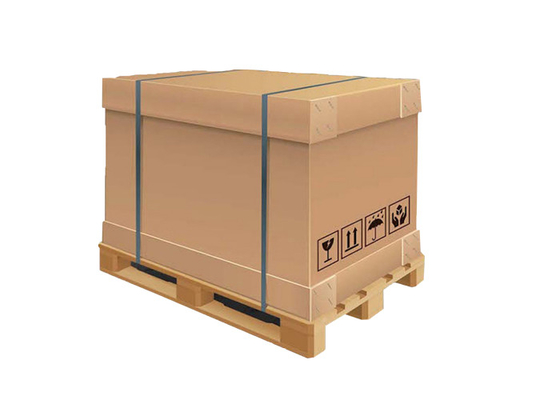 Faltbarer Wegwerf- Papier-Behälter-flexible Nahrungsmittelgrad-Verpackenkästen 1000 Liter IBC