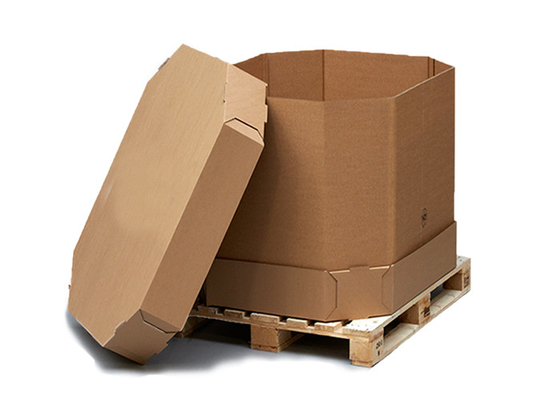 Wegwerf- Papier-IBC Behälter 1000l mit Zwischenlagen-Taschen-Kokosnussöl und Juice Use