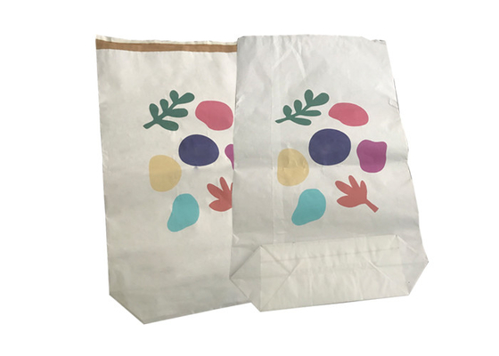 Kundenspezifischer Logo Kraft Paper Bag For-Brotweizen bemehlt das Verpacken