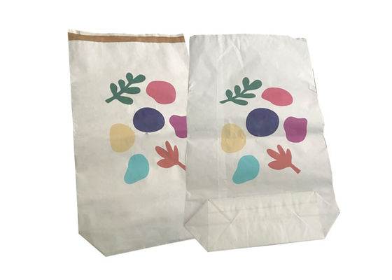 Kundenbezogenheit 3 Schichten siegelte Papiertüte-Paralleltrapez-Taschen-Öffnung heiß