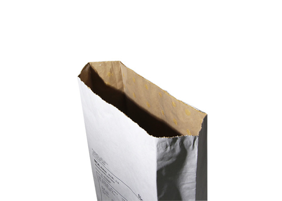 Flexodruck Chemisch geklebtes Ventil Mehrwandige Papiertüten PE-Folie 2 Schichten