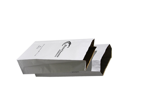 3 Schichten siegelten die Papiertüte-Paralleltrapez-Tasche heiß, die gute Verschleißfestigkeit öffnet
