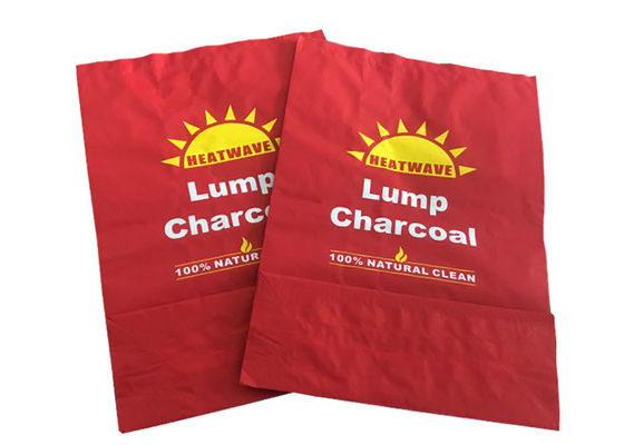 Holzkohlen-Kraftpapier-multi Wand-Papier-Säcke Flexo-Drucken