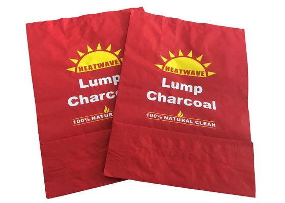 Kundengebundener Logo Print Kraft Paper Packing bauscht sich für Holzkohlen-Verpackung