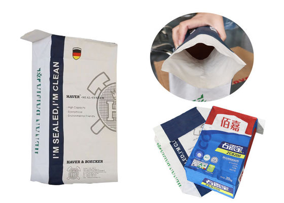 Nahrungsmittelgrad-multi Schicht-einfache Kraftpapier-Ventil-Mehl-Verpackungs-Tasche