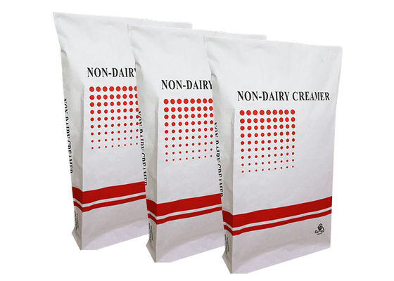 Kundenspezifisches 20kg 25kg klebte Multiwall-Papiertüte-Nahrungsmittelgrad-Zellulose geklebte Papiertüte