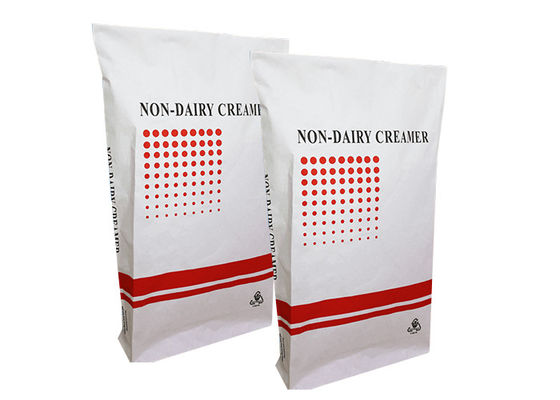 Kundenspezifisches 20kg 25kg klebte Multiwall-Papiertüte-Nahrungsmittelgrad-Zellulose geklebte Papiertüte